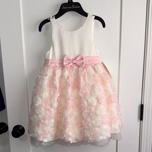 American Princess Pink and White Floral Dress NWT
